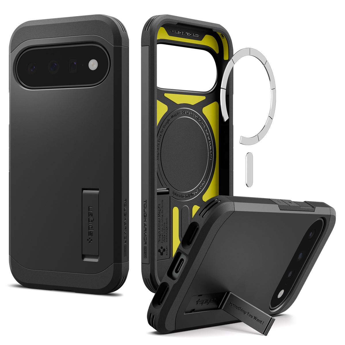 Spigen Tough Armor MagSafe, black - Google Pixel 11 (2)