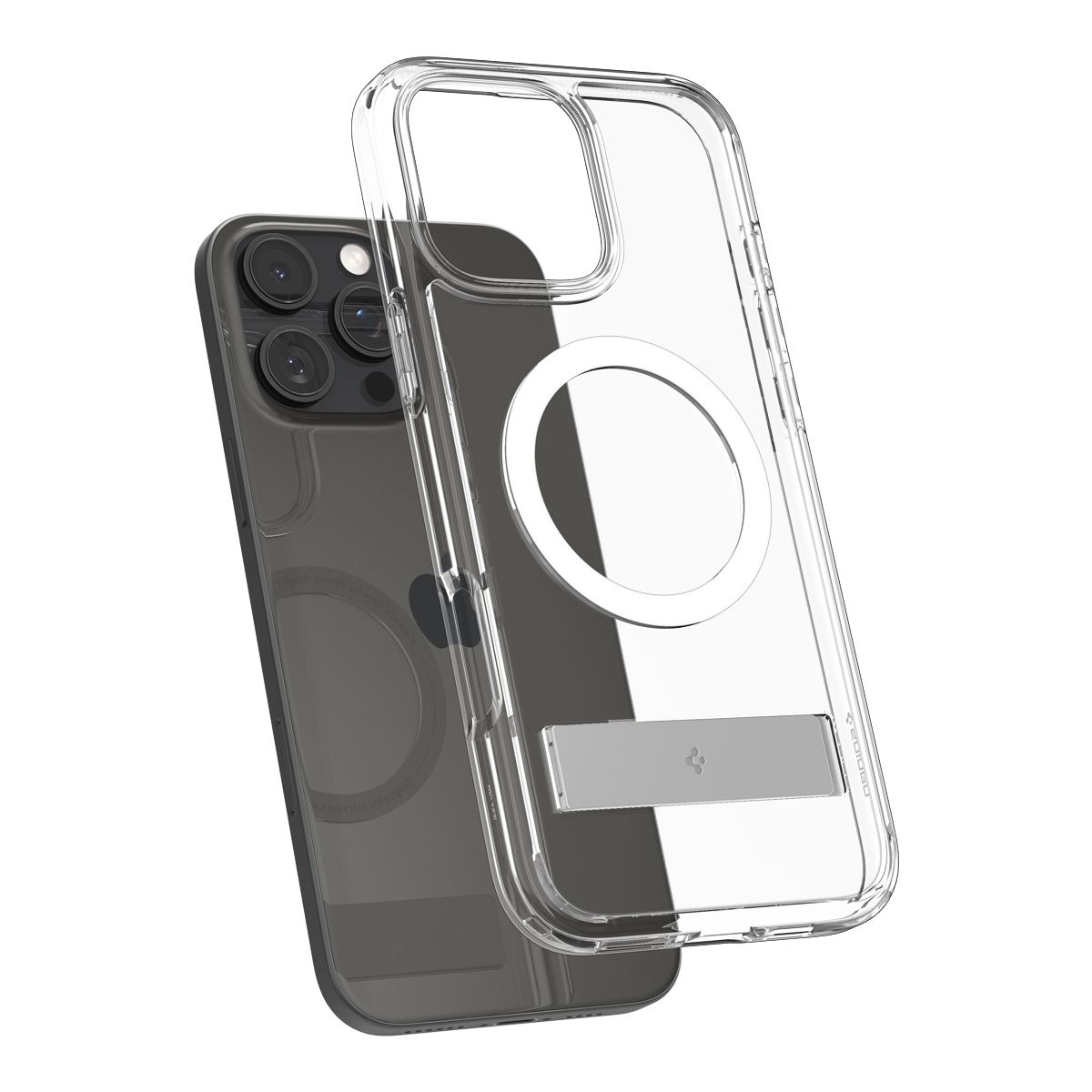 Spigen Ultra Hybrid S MagSafe, crystal clear - iPhone 16 Pro Max (5)