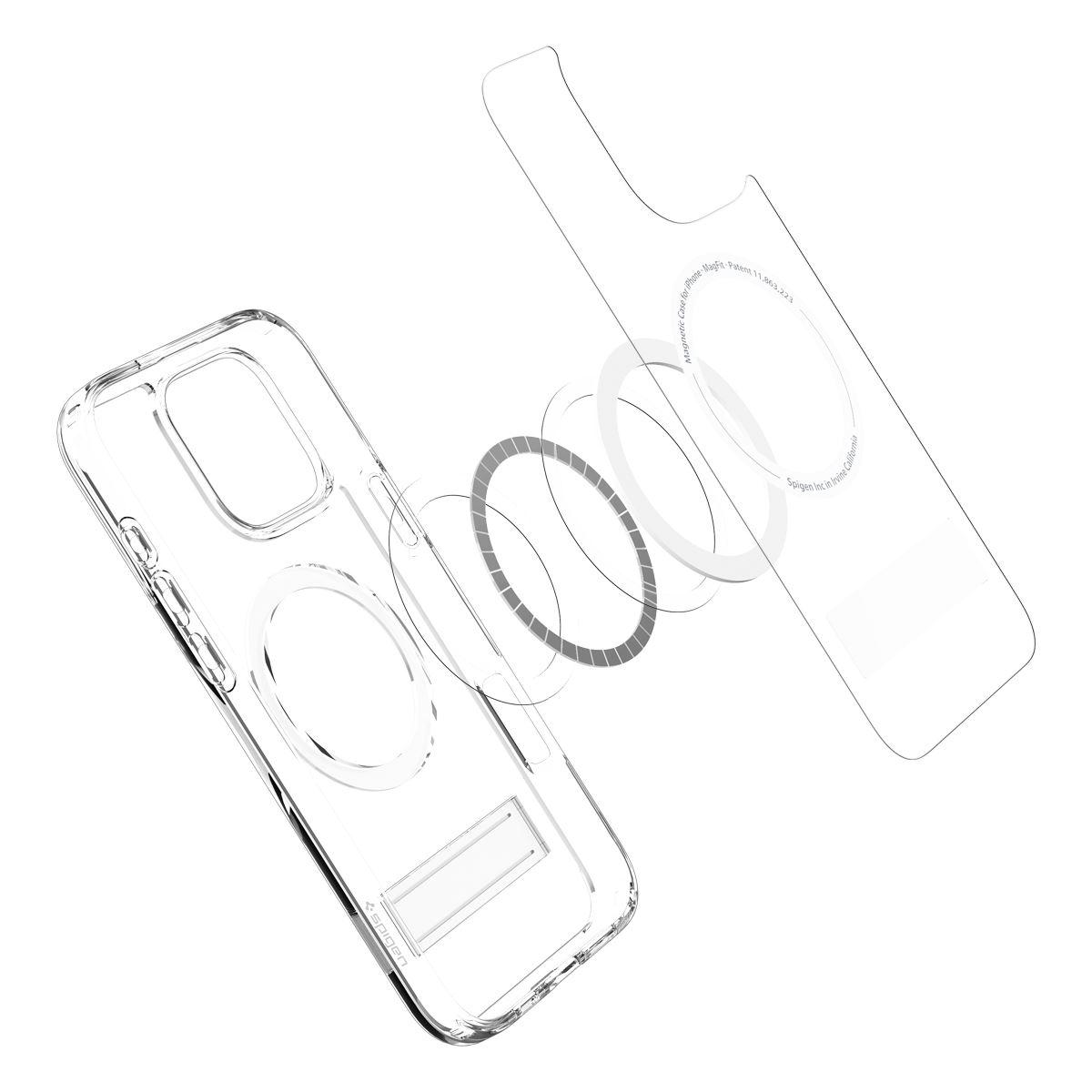 Spigen Ultra Hybrid S MagSafe, crystal clear - iPhone 16 Pro Max (7)