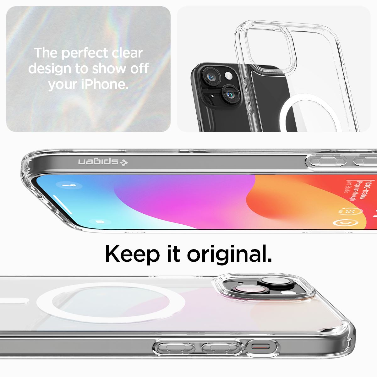 Spigen Crystal Hybrid MagSafe, white - iPhone 15 Plus (10)
