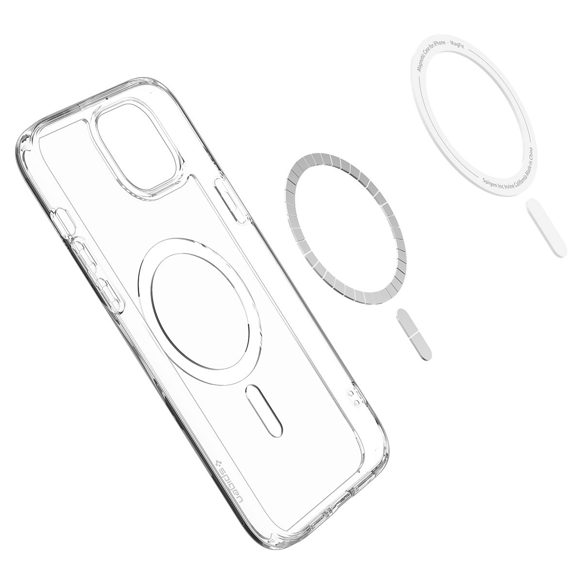 Spigen Crystal Hybrid MagSafe, white - iPhone 15 Plus (7)
