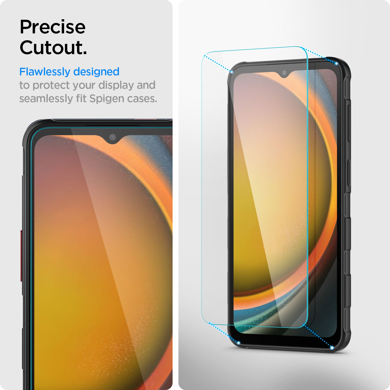 Spigen Glass tR Slim 2 Pack - Samsung Galaxy XCover 7 Pro/ 7 (4)