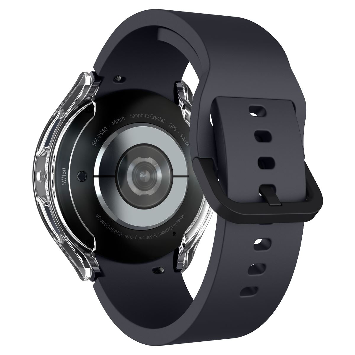 Spigen Ultra Hybrid, crystal clear - Samsung Galaxy Watch6 44mm (12)