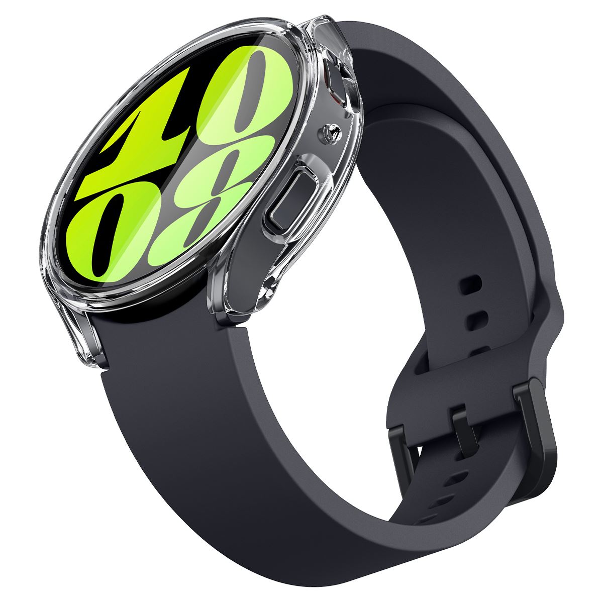 Spigen Ultra Hybrid, crystal clear - Samsung Galaxy Watch6 44mm (2)