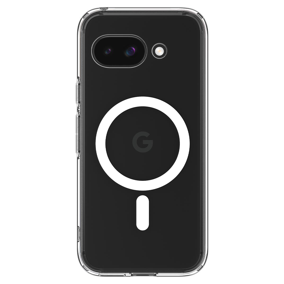 Spigen Ultra Hybrid MagSafe, clear white - Google Pixel 9a (2)