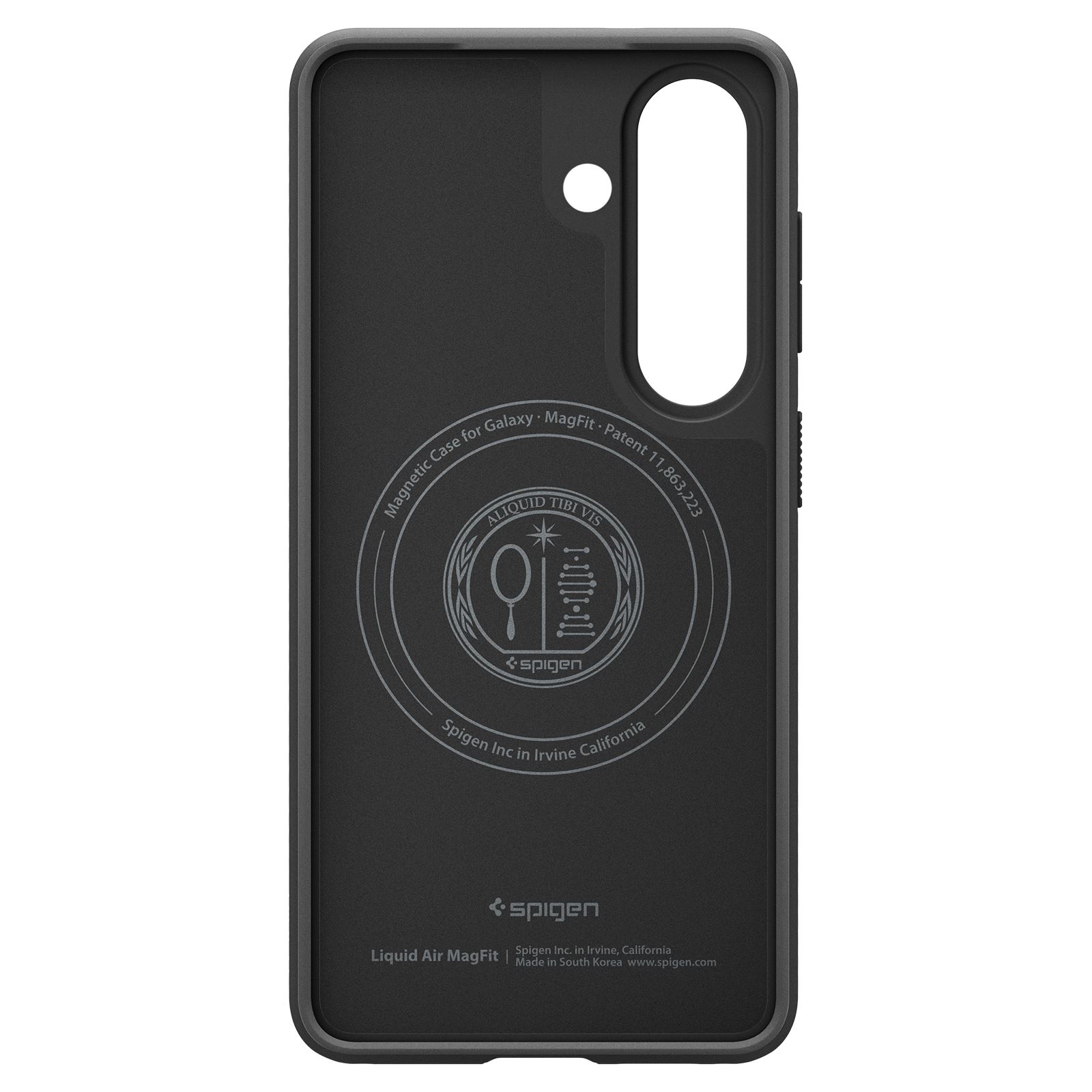 Spigen Liquid Air MagSafe, matte black - Samsung Galaxy S26 (4)
