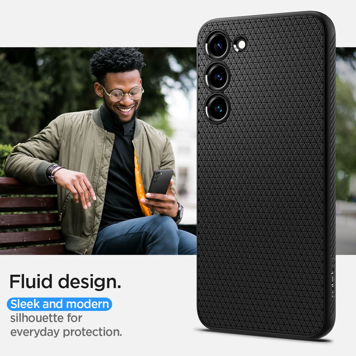 Spigen Liquid Air, black - Samsung Galaxy S23 (16)