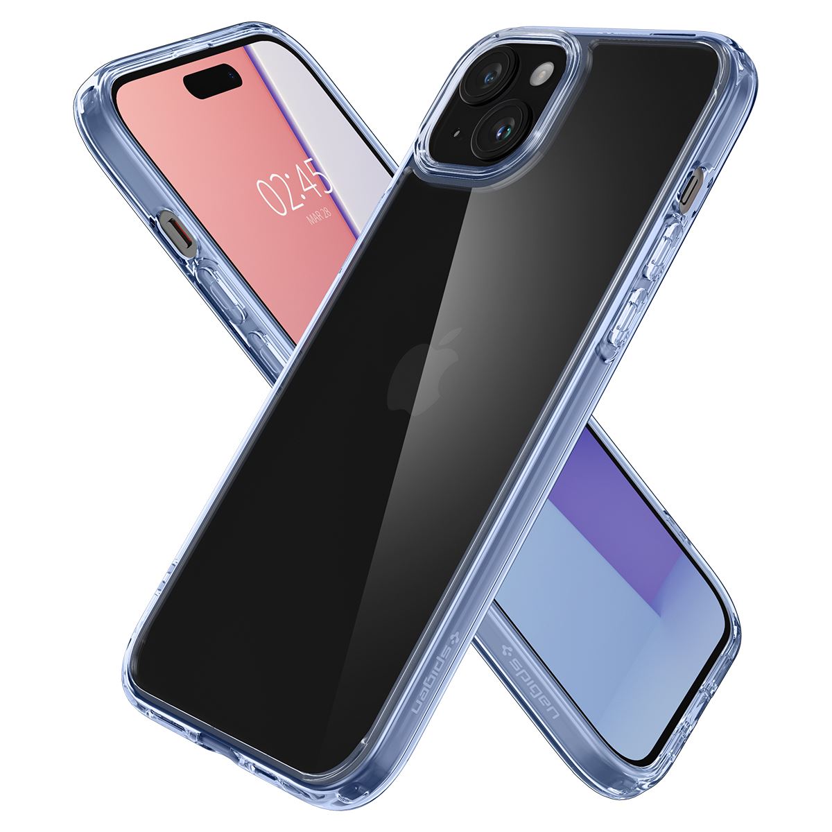 Spigen Ultra Hybrid, sky crystal - iPhone 15 (7)