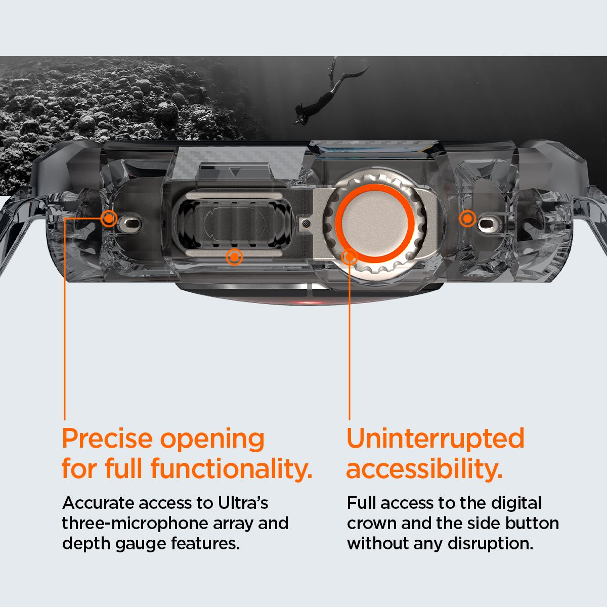 Spigen Rugged Armor Pro, space crystal - Apple Watch Ultra 3/2/1 (16)