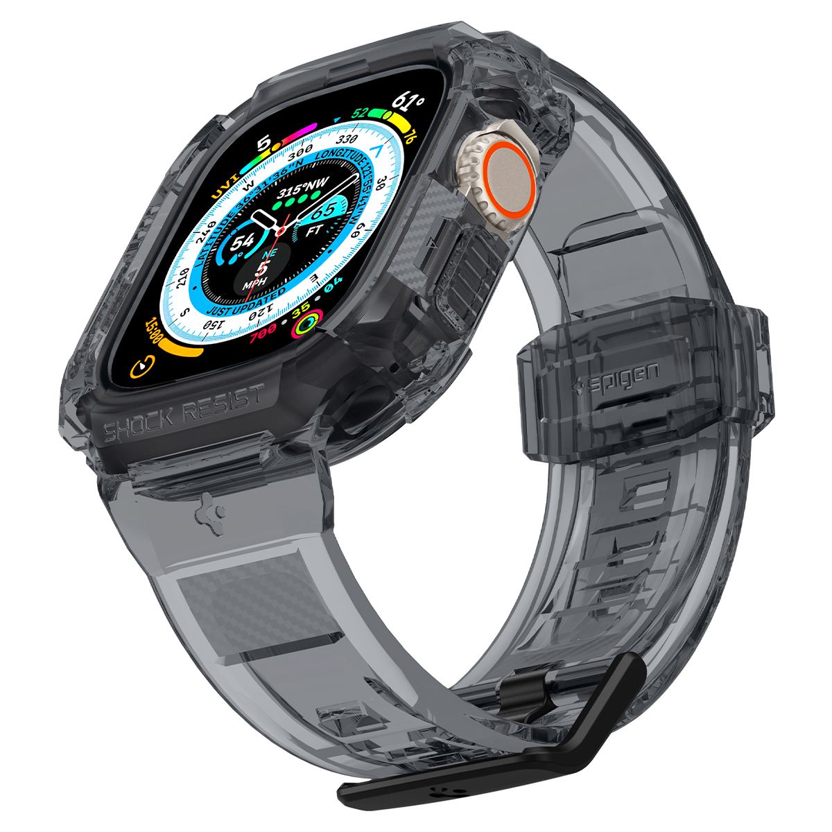 Spigen Rugged Armor Pro, space crystal - Apple Watch Ultra 3/2/1 (2)