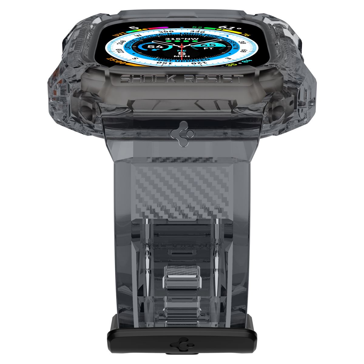Spigen Rugged Armor Pro, space crystal - Apple Watch Ultra 3/2/1 (4)