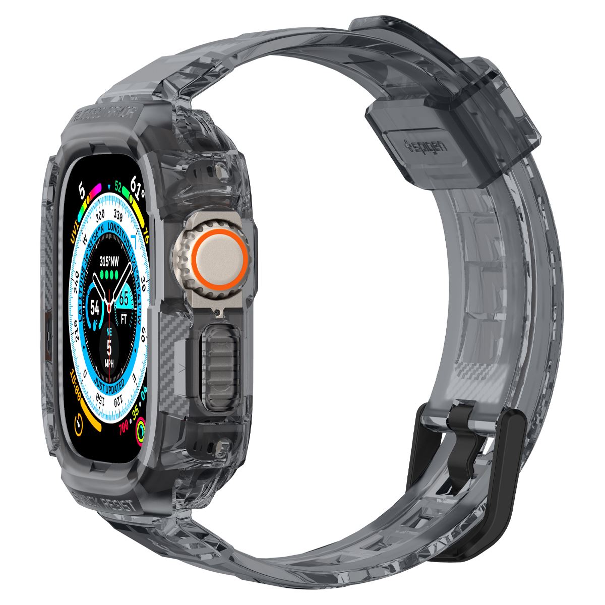 Spigen Rugged Armor Pro, space crystal - Apple Watch Ultra 3/2/1 (8)
