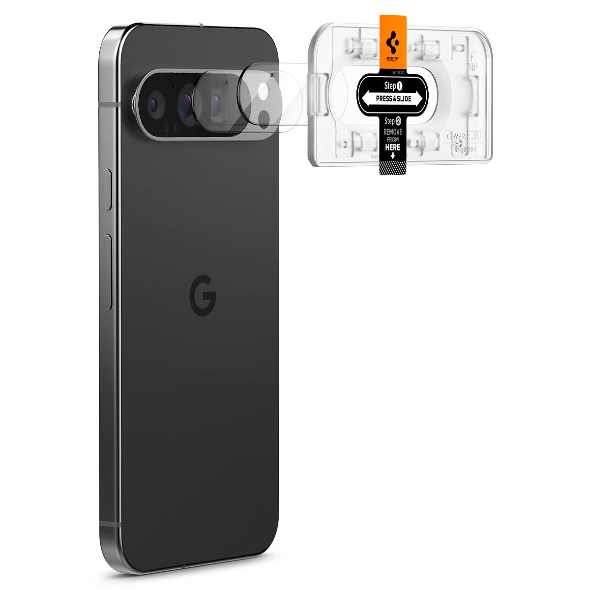 Spigen Glass tR EZ Fit Optik 2 Pack, crystal clear - Google Pixel 9 Pro XL (10)