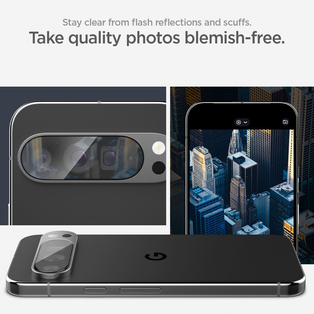 Spigen Glass tR EZ Fit Optik 2 Pack, crystal clear - Google Pixel 9 Pro XL (13)