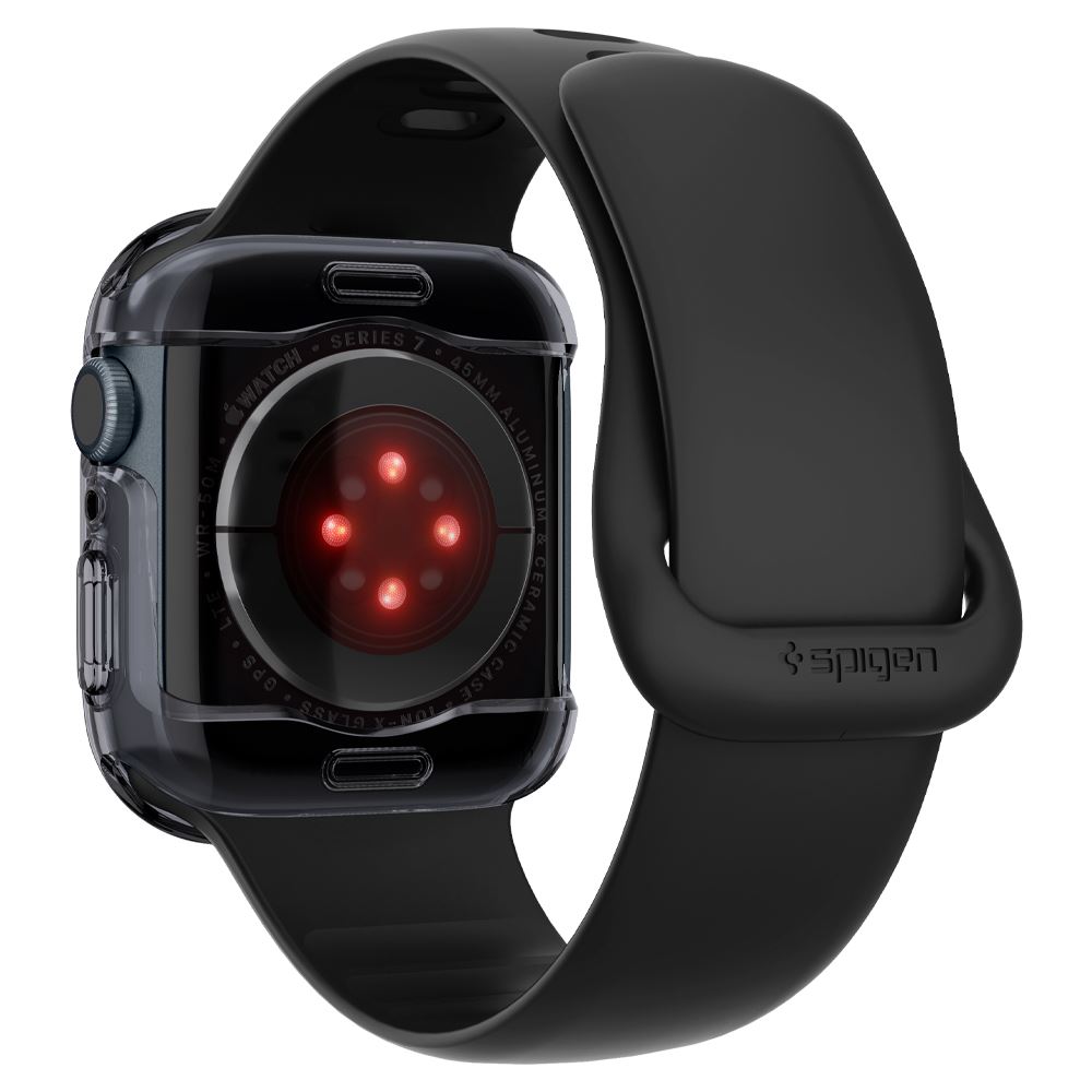 Spigen Ultra Hybrid, space clear - Apple Watch 9/8/7 45mm (4)