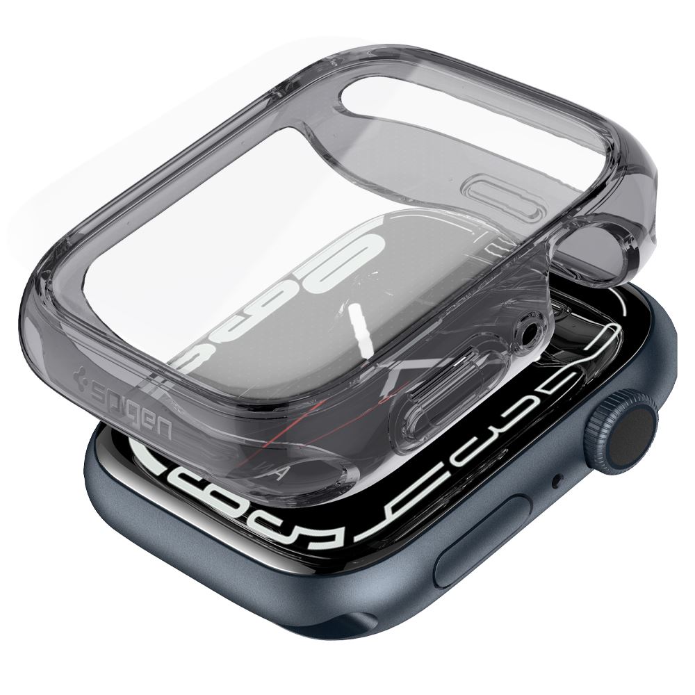 Spigen Ultra Hybrid, space clear - Apple Watch 9/8/7 45mm (7)