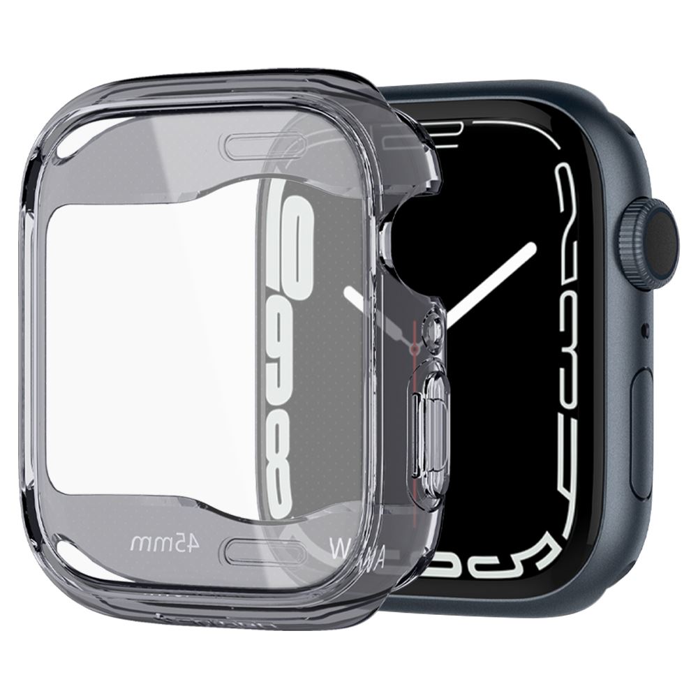 Spigen Ultra Hybrid, space clear - Apple Watch 9/8/7 45mm (9)
