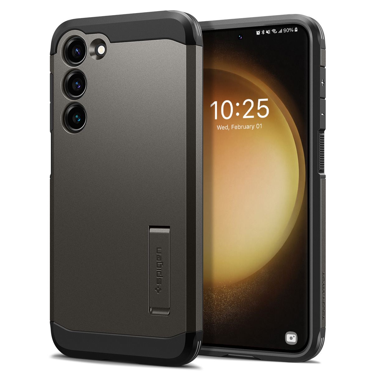 Spigen Tough Armor, gunmetal - Samsung Galaxy S23 (1)