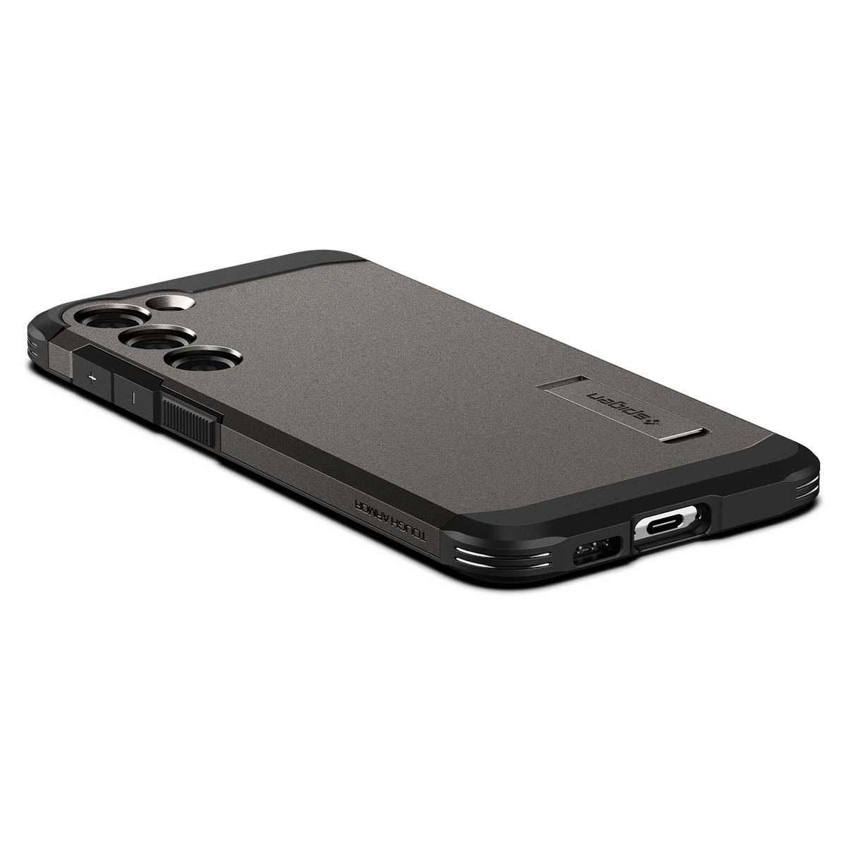 Spigen Tough Armor, gunmetal - Samsung Galaxy S23 (11)