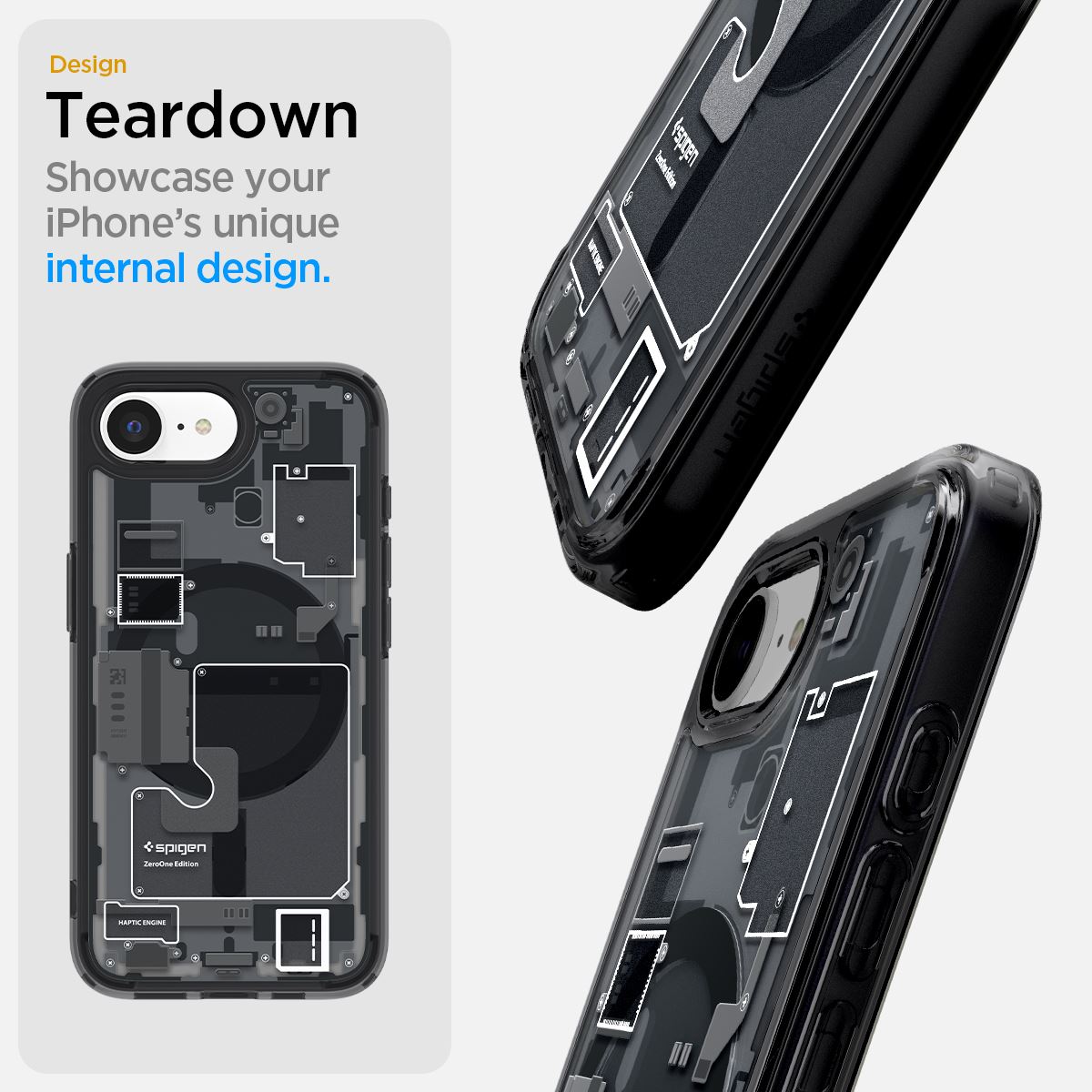 Spigen Ultra Hybrid MagSafe, zero one black - iPhone 16e (14)