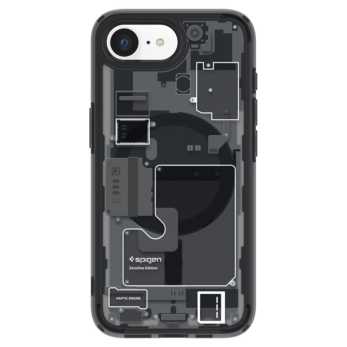 Spigen Ultra Hybrid MagSafe, zero one black - iPhone 16e (3)