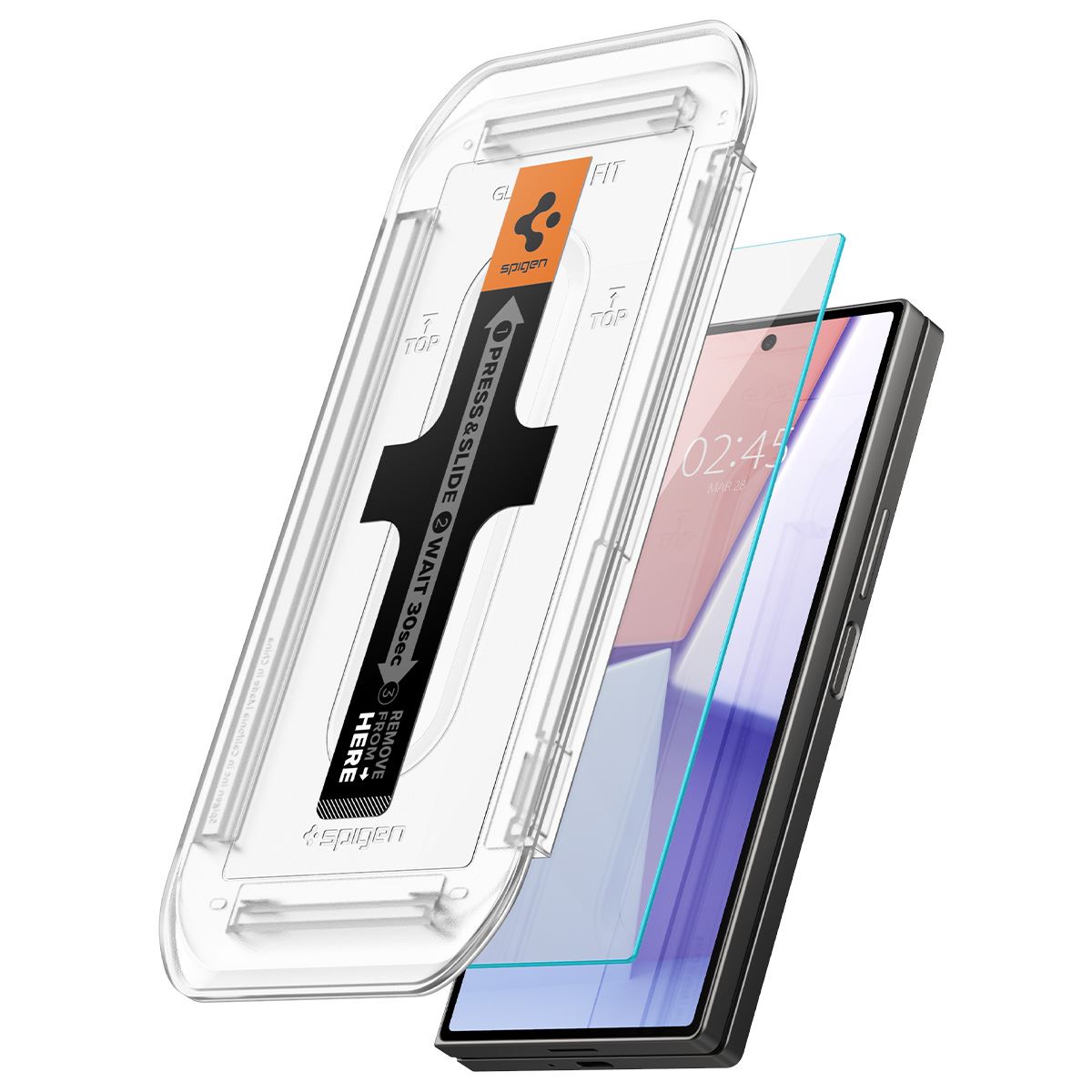 Spigen Glass tR EZ Fit Cover 2 Pack - Samsung Galaxy Z Fold6 (2)