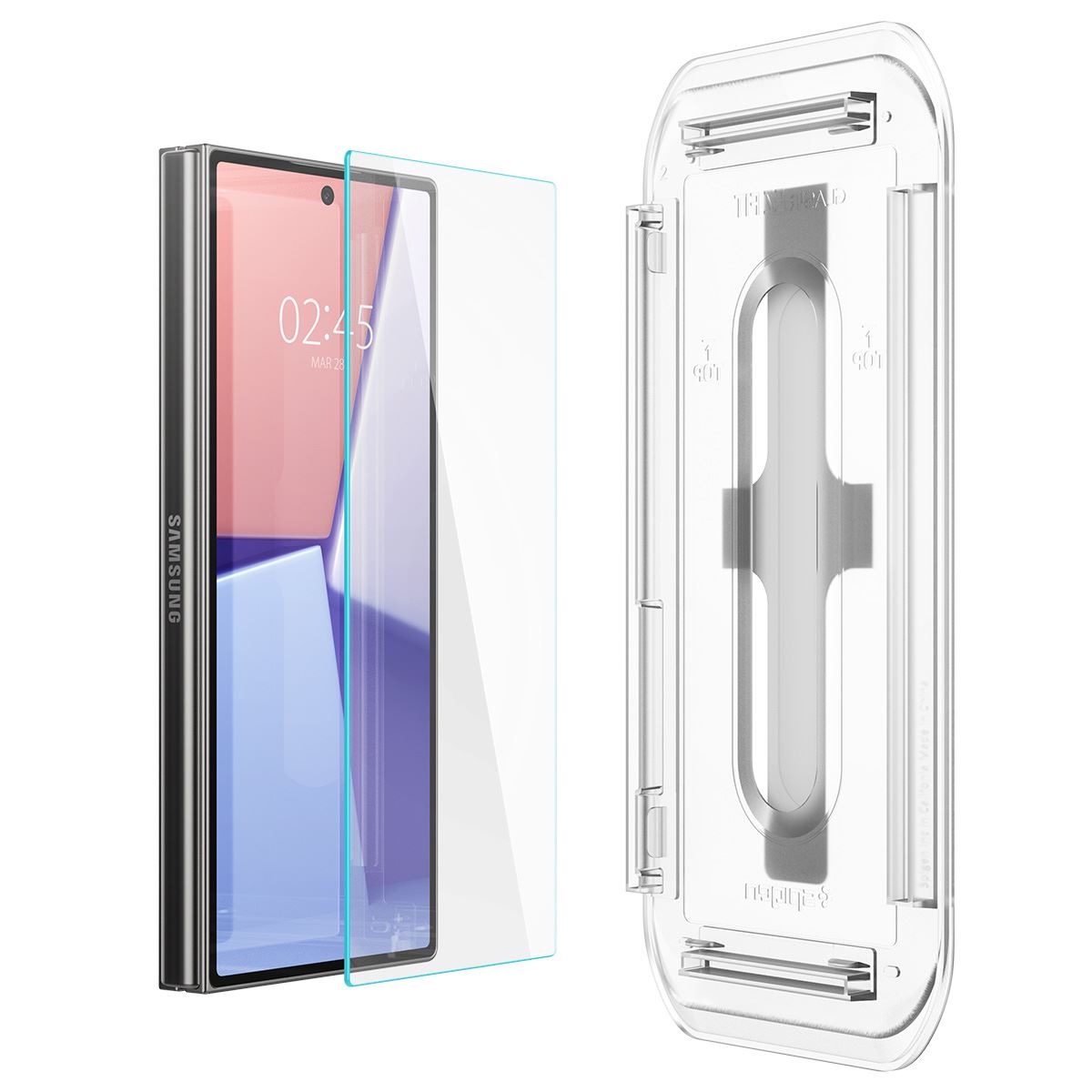 Spigen Glass tR EZ Fit Cover 2 Pack - Samsung Galaxy Z Fold6 (3)