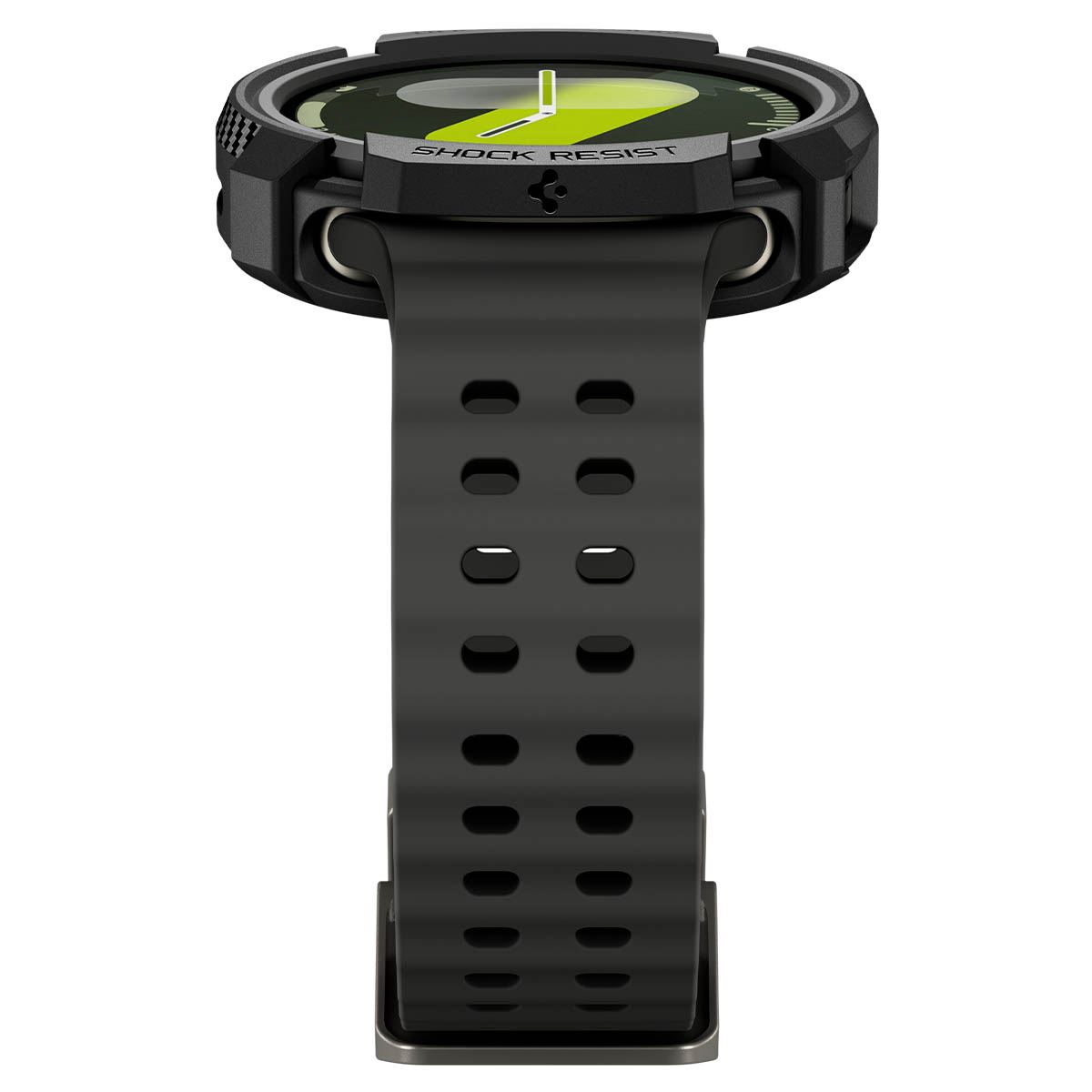 Spigen Rugged Armor, matte black - Samsung Galaxy Watch 8 (40mm) (6)