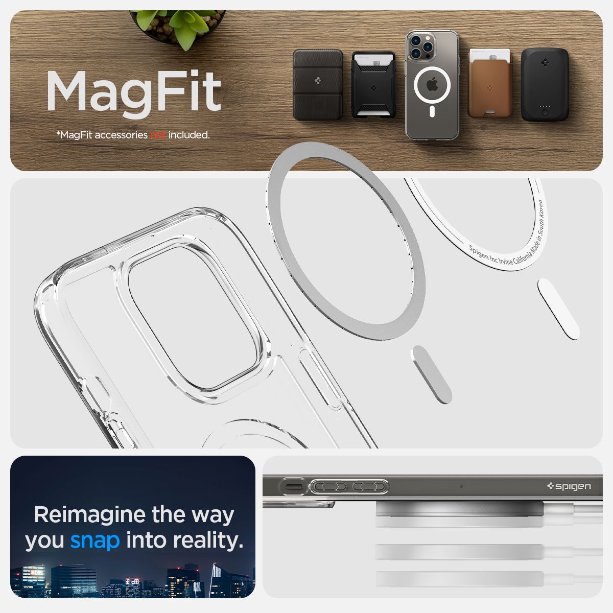 Spigen Ultra Hybrid MagSafe, white - iPhone 14 Pro Max (14)