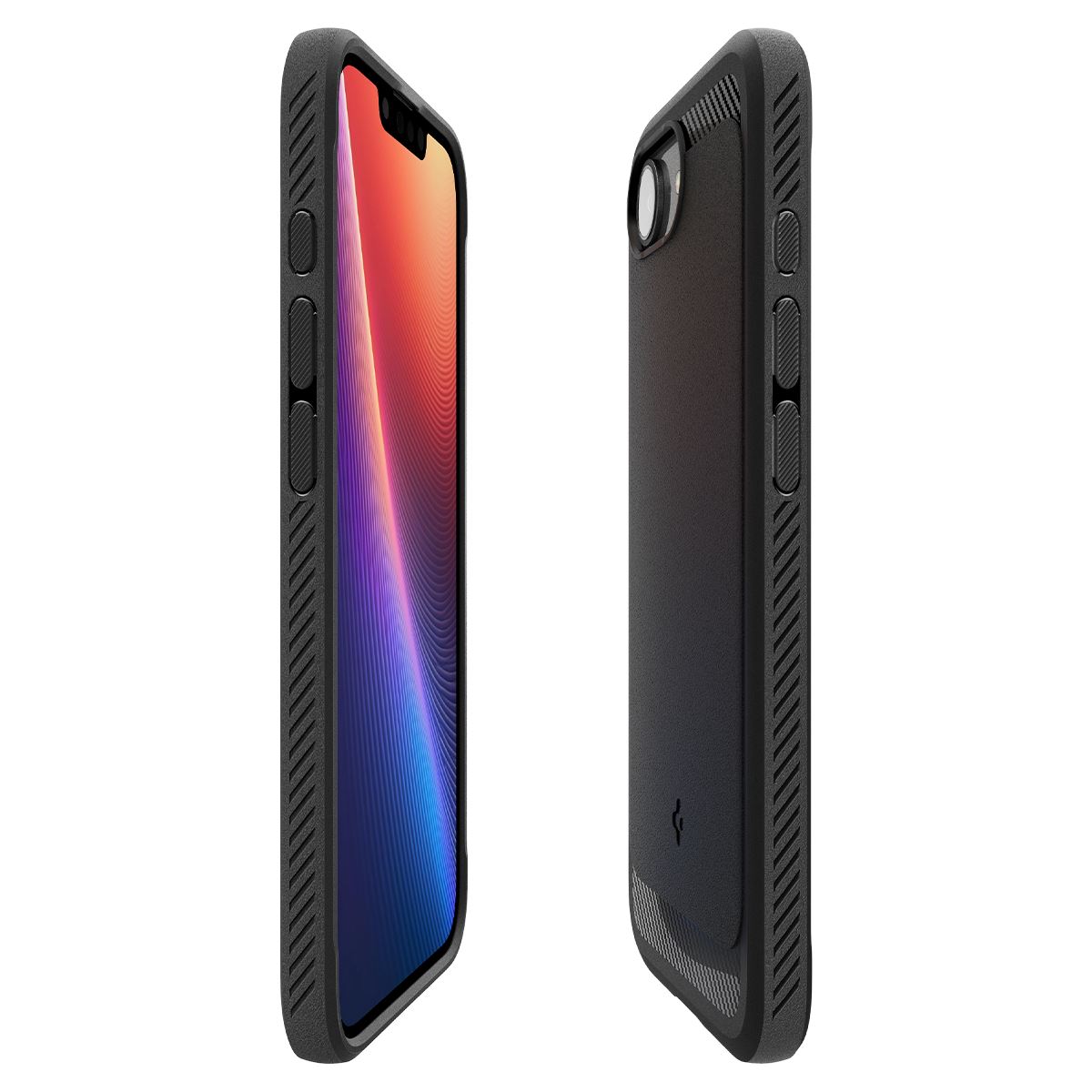 Spigen Rugged Armor MagSafe, matte black - iPhone 16e (7)