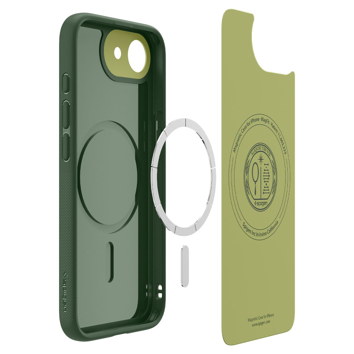Spigen Nano Pop MagSafe, avo green - iPhone 16e (6)