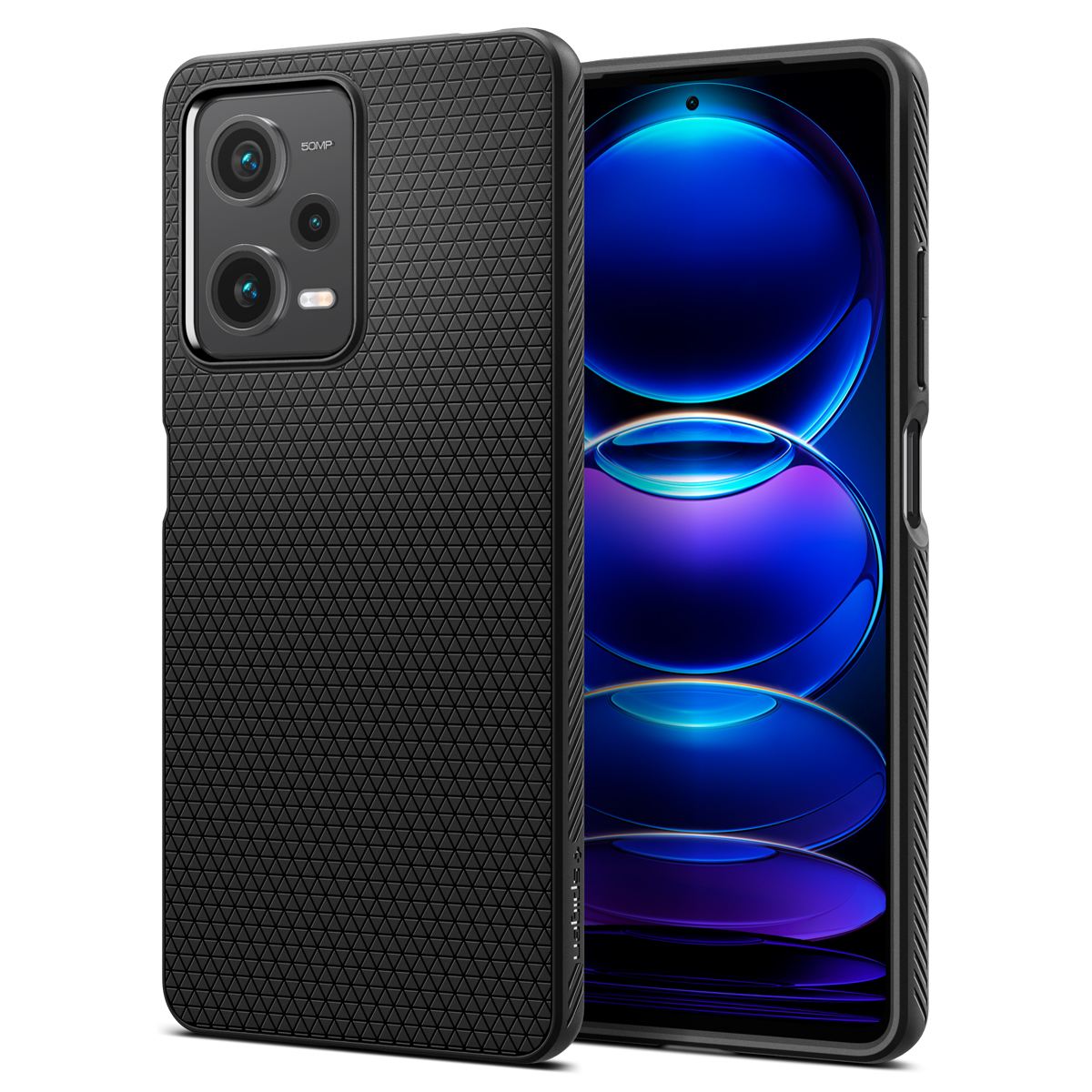 Spigen Liquid Air, black - Xiaomi Redmi Note 12 Pro 5G/POCO X5 Pro 5G (1)
