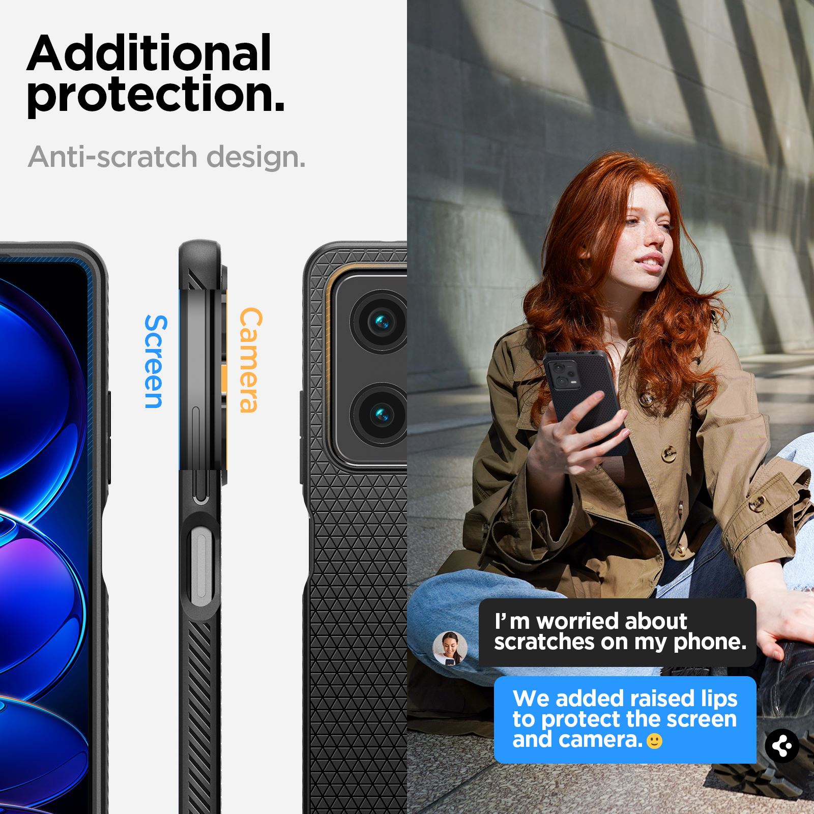 Spigen Liquid Air, black - Xiaomi Redmi Note 12 Pro 5G/POCO X5 Pro 5G (16)