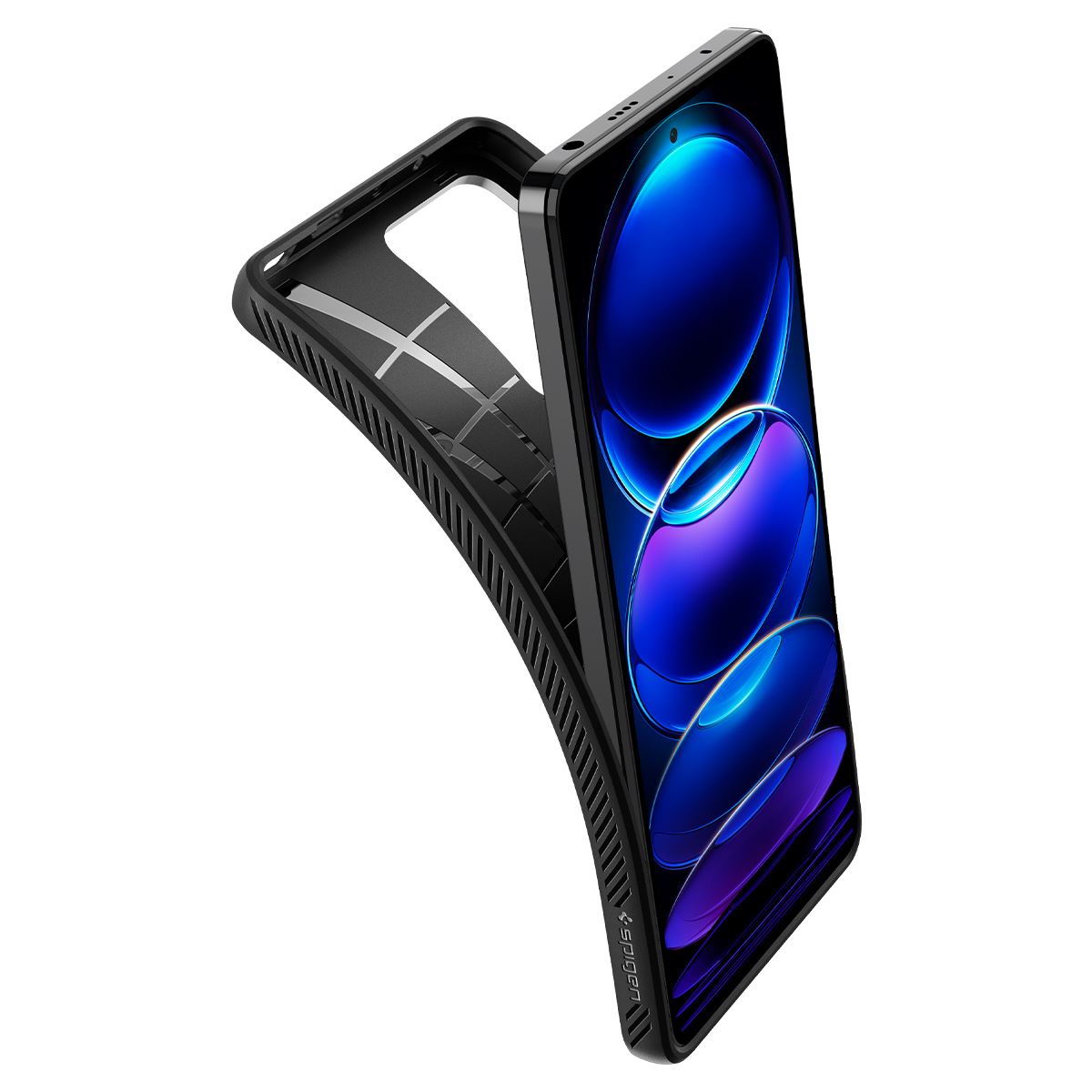 Spigen Liquid Air, black - Xiaomi Redmi Note 12 Pro 5G/POCO X5 Pro 5G (7)
