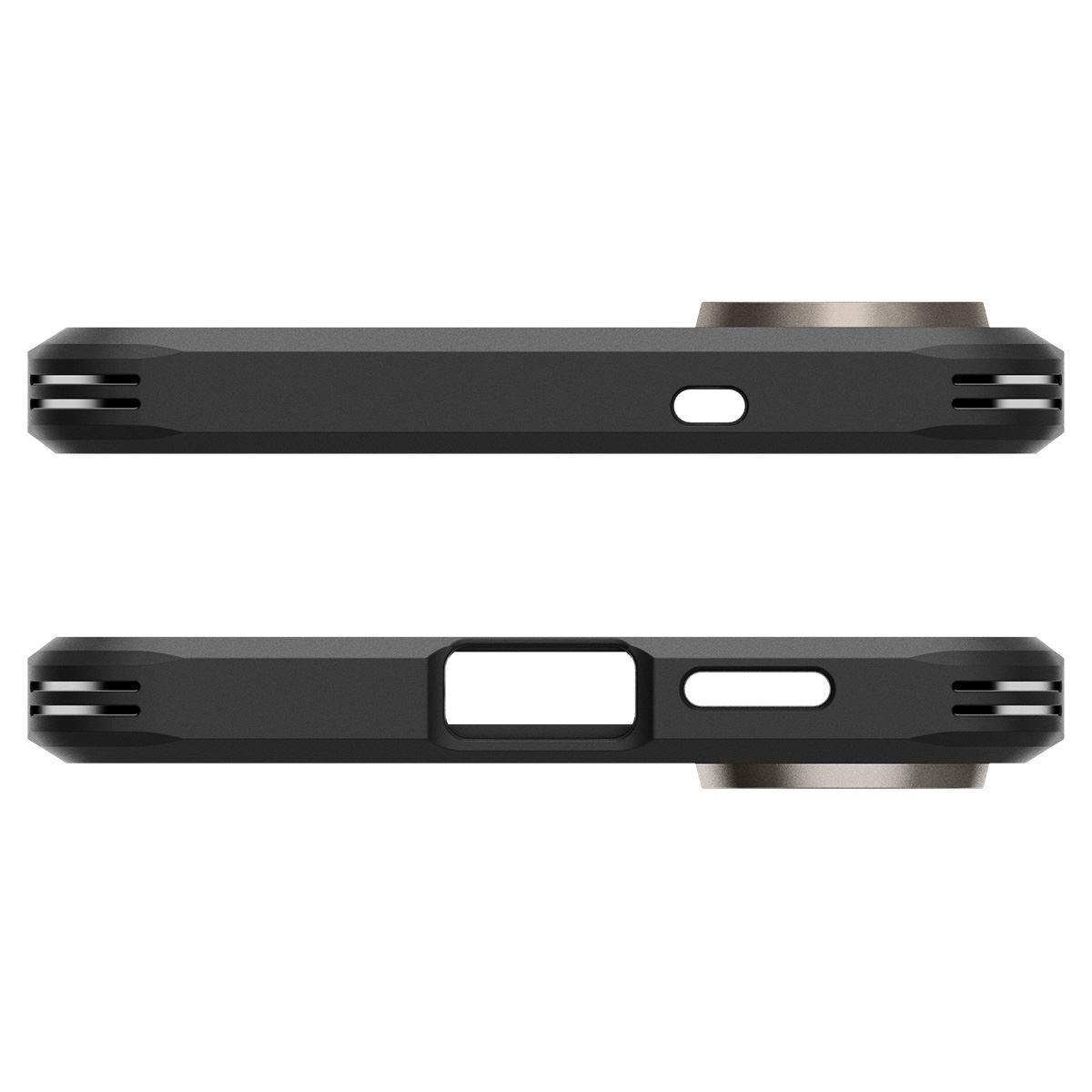 Spigen Tough Armor MagSafe, gunmetal - Samsung Galaxy S25 Edge (5)
