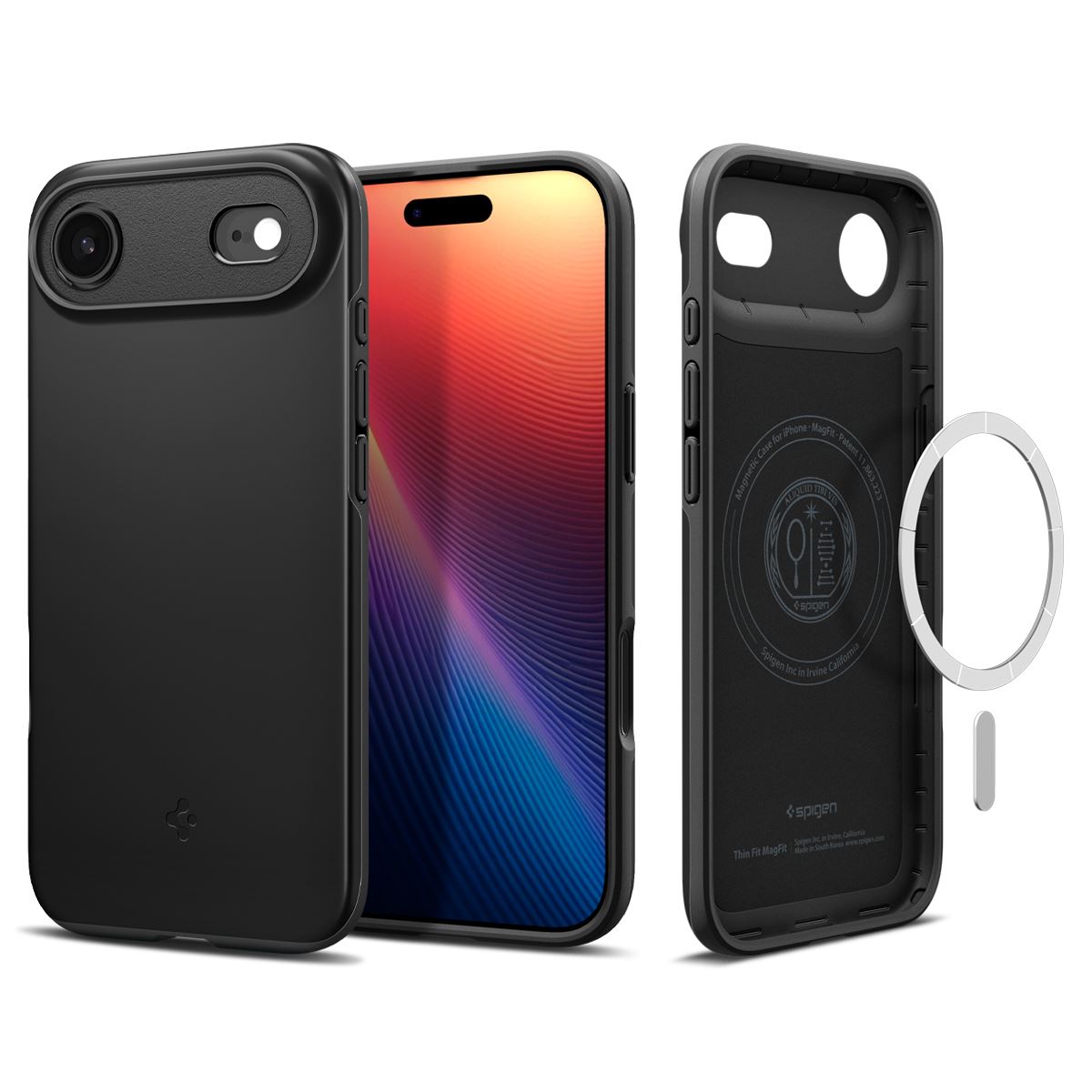 Spigen Thin Fit MagSafe, black - iPhone Air