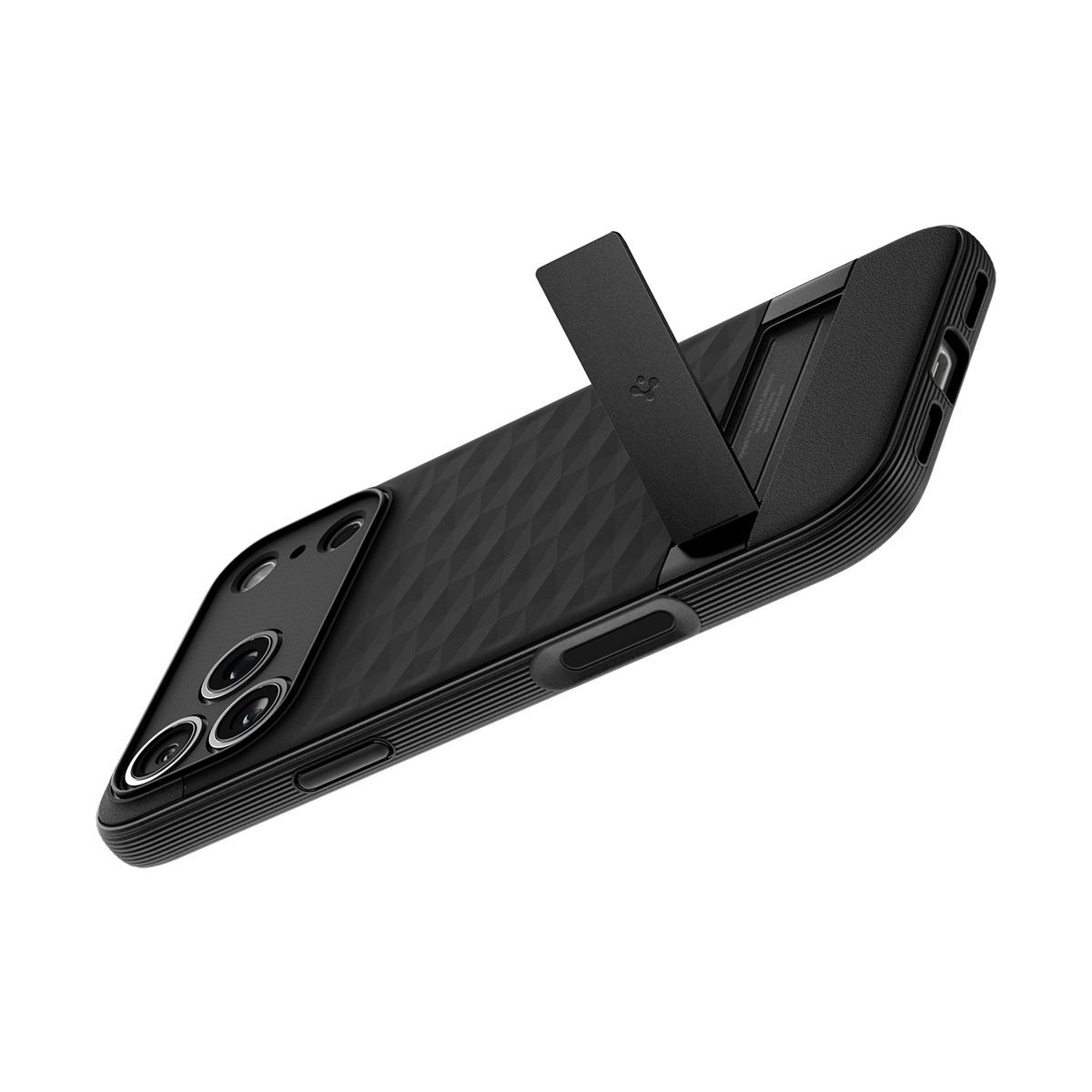 Spigen Parallax S MagSafe, matte black - iPhone 17 Pro Max (11)