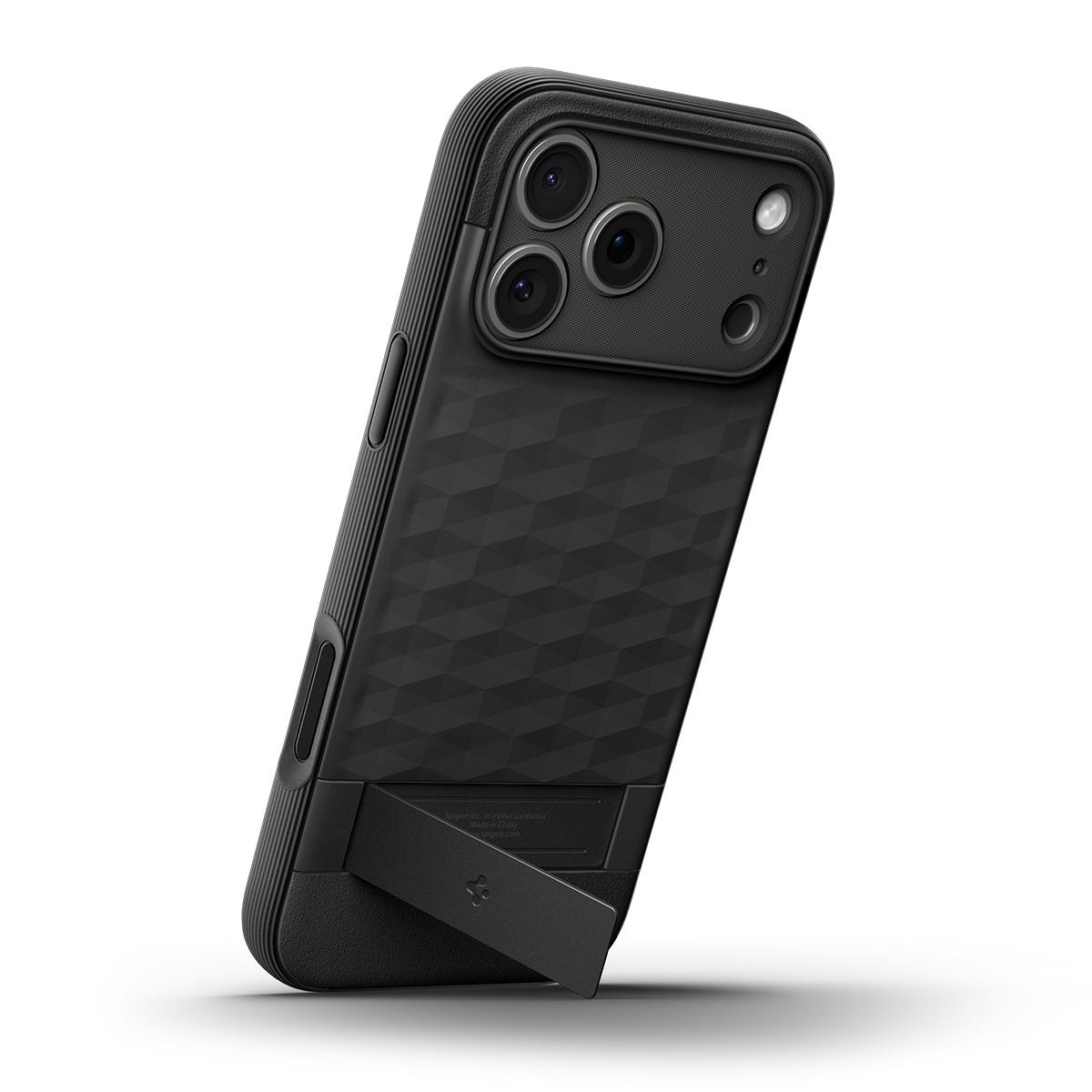 Spigen Parallax S MagSafe, matte black - iPhone 17 Pro Max (13)