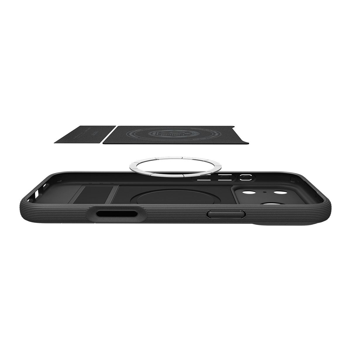 Spigen Parallax S MagSafe, matte black - iPhone 17 Pro Max (6)