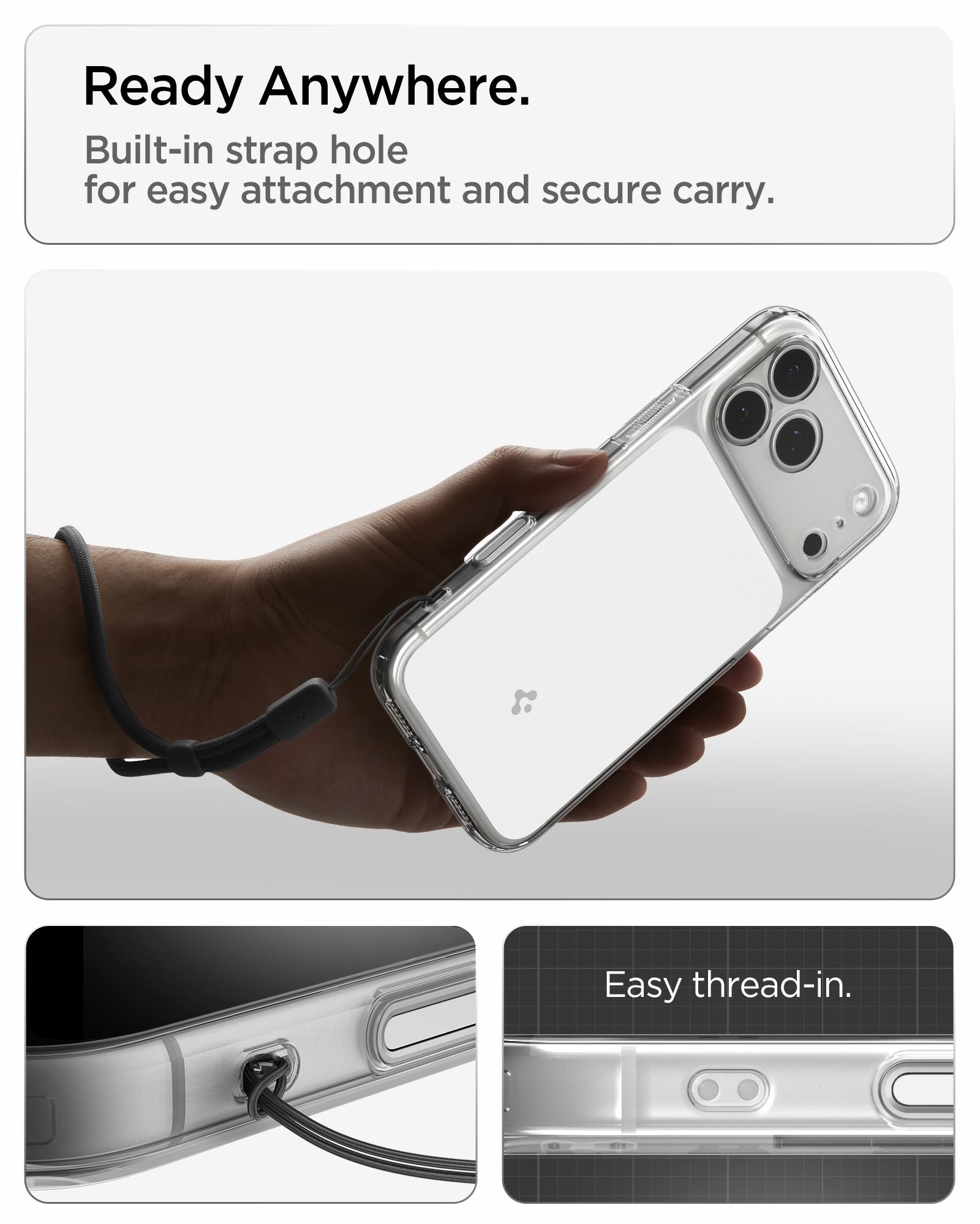 Spigen Ultra Hybrid T MagSafe, glossy white - iPhone 18 Pro/17 Pro (18)