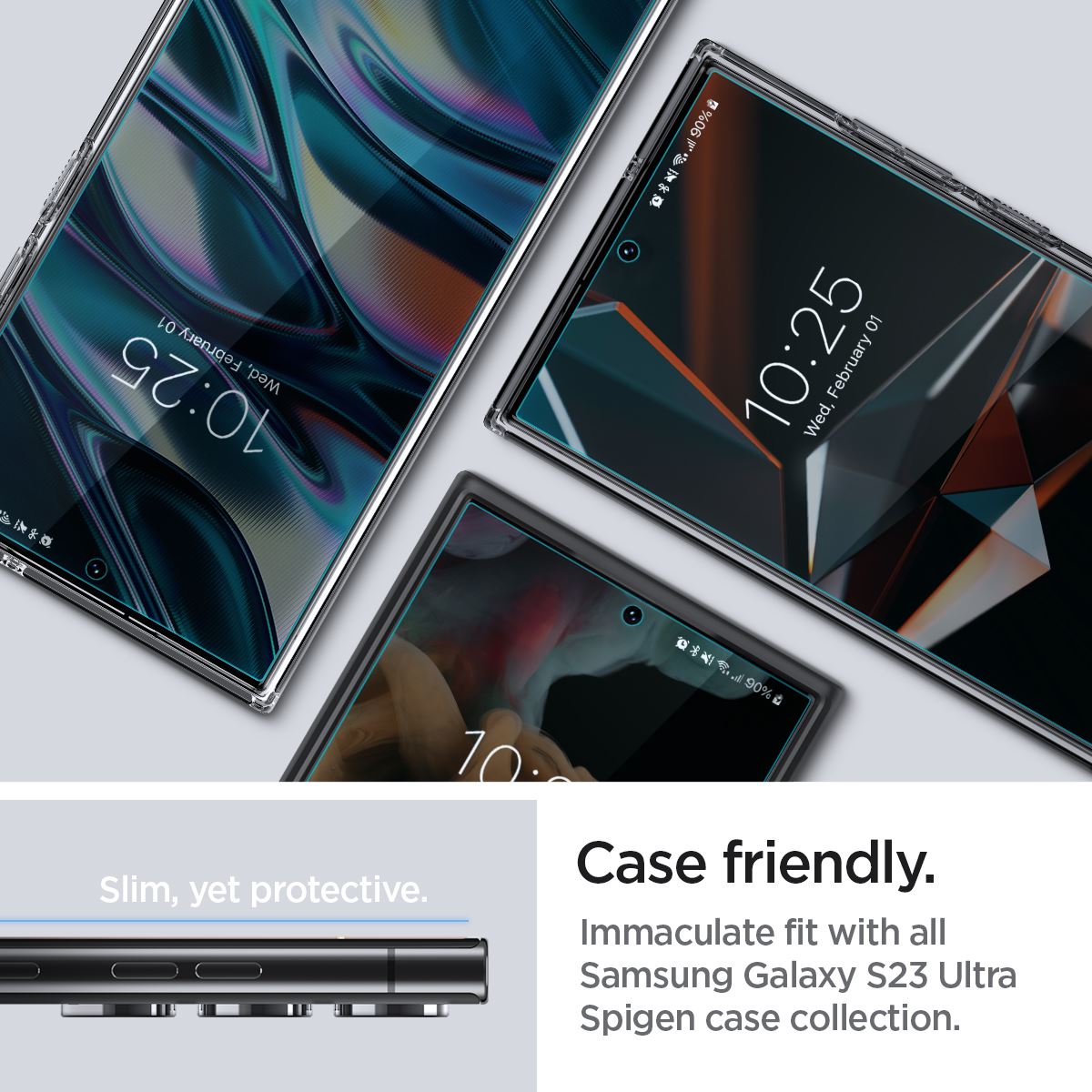 Spigen Film Neo Flex 2 Pack - Samsung Galaxy S23 Ultra (20)
