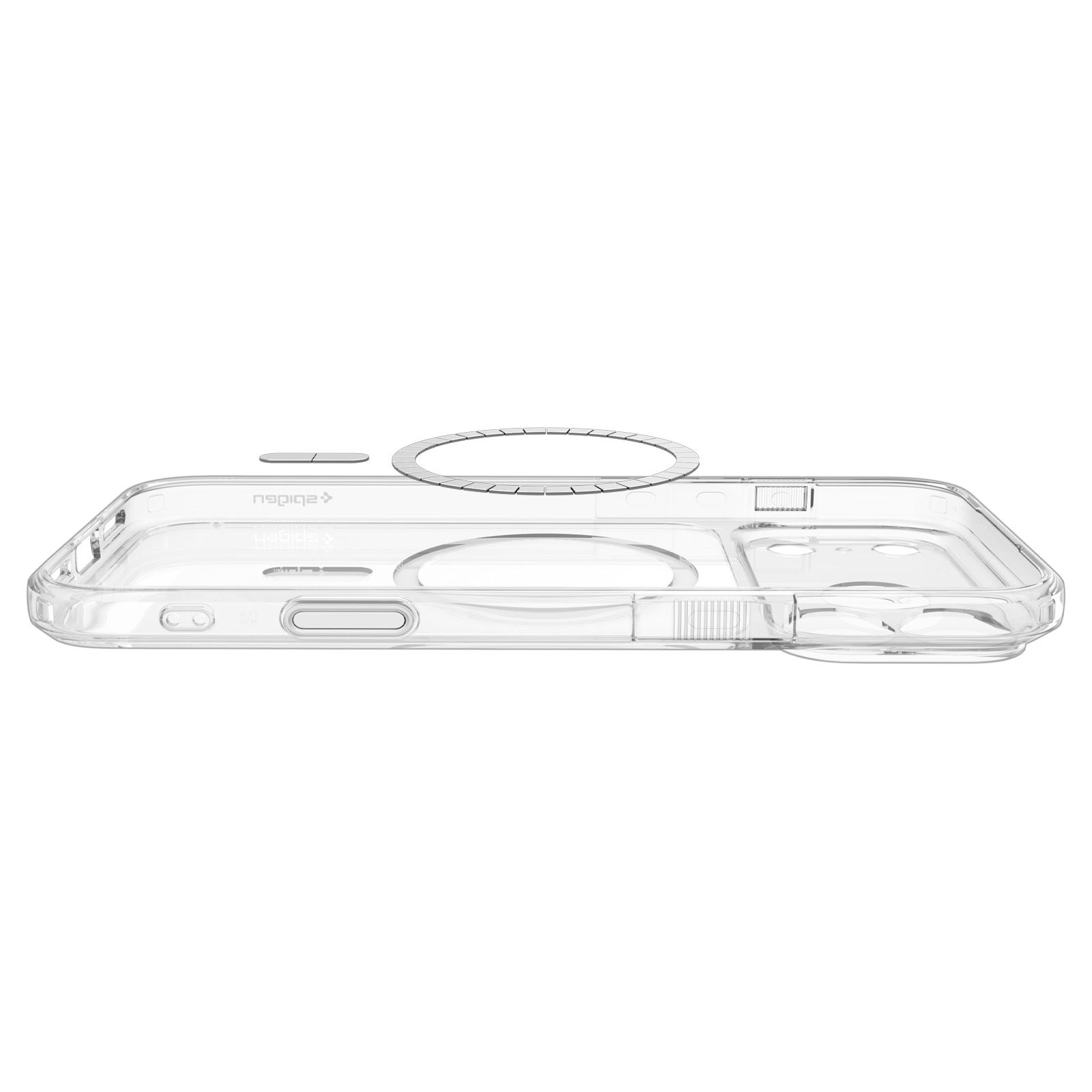Spigen Ultra Hybrid T MagSafe, glossy white - iPhone 18 Pro Max/17 Pro Max (8)