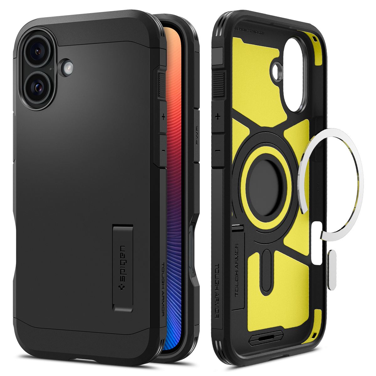 Spigen Tough Armor MagSafe, black - iPhone 16 Plus (1)