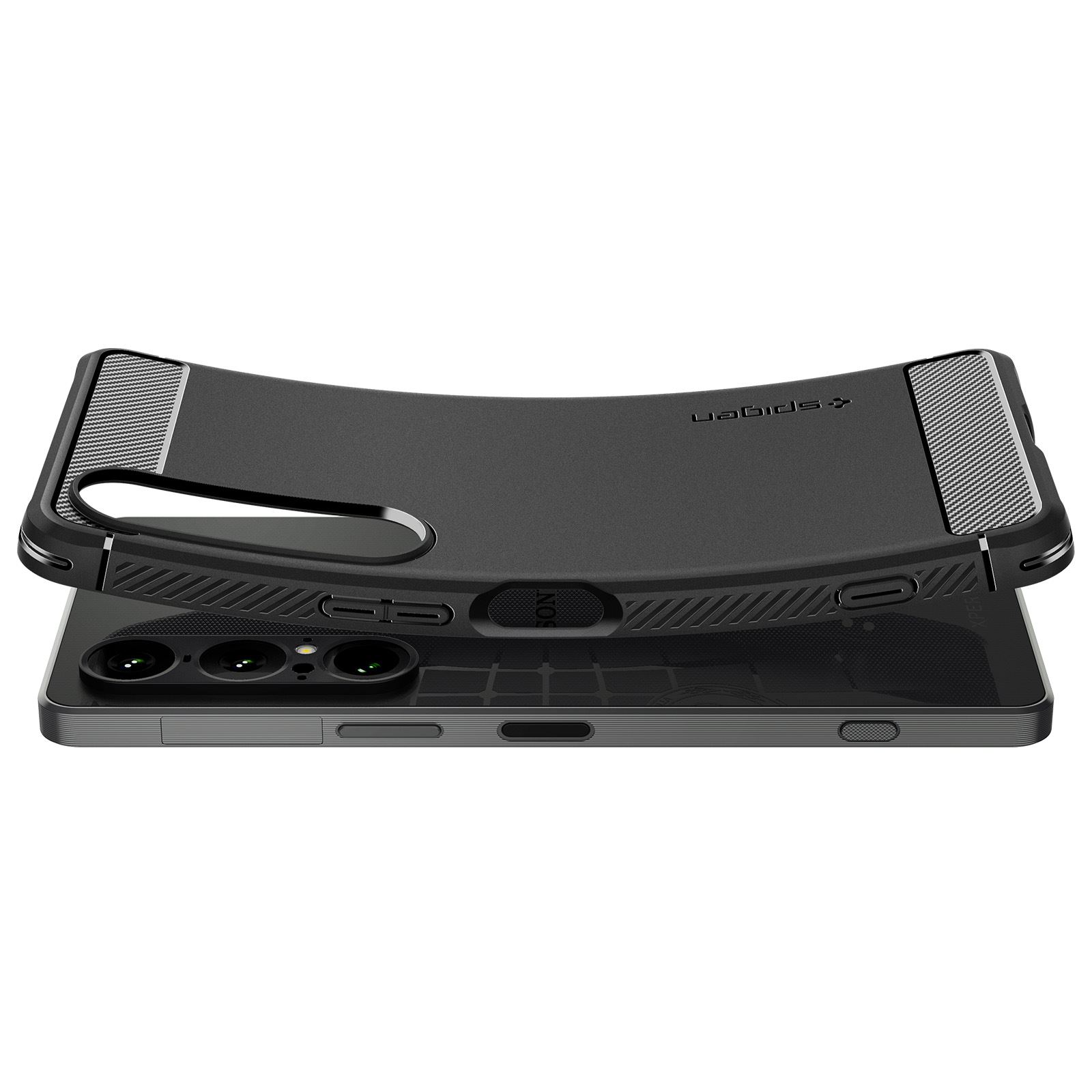 Spigen Rugged Armor, matte black - Sony Xperia 1 VII (5)
