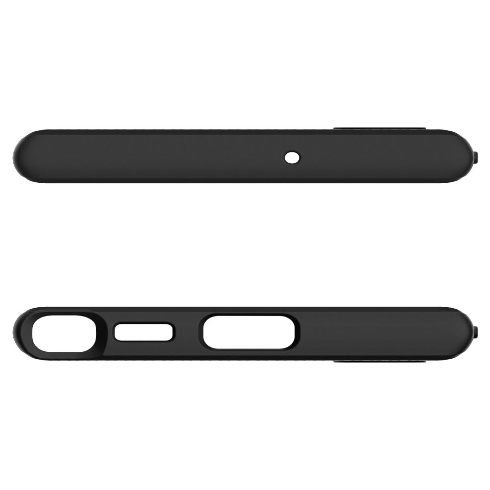 Spigen Liquid Air, matte black - Samsung Galaxy S22 Ultra (5)