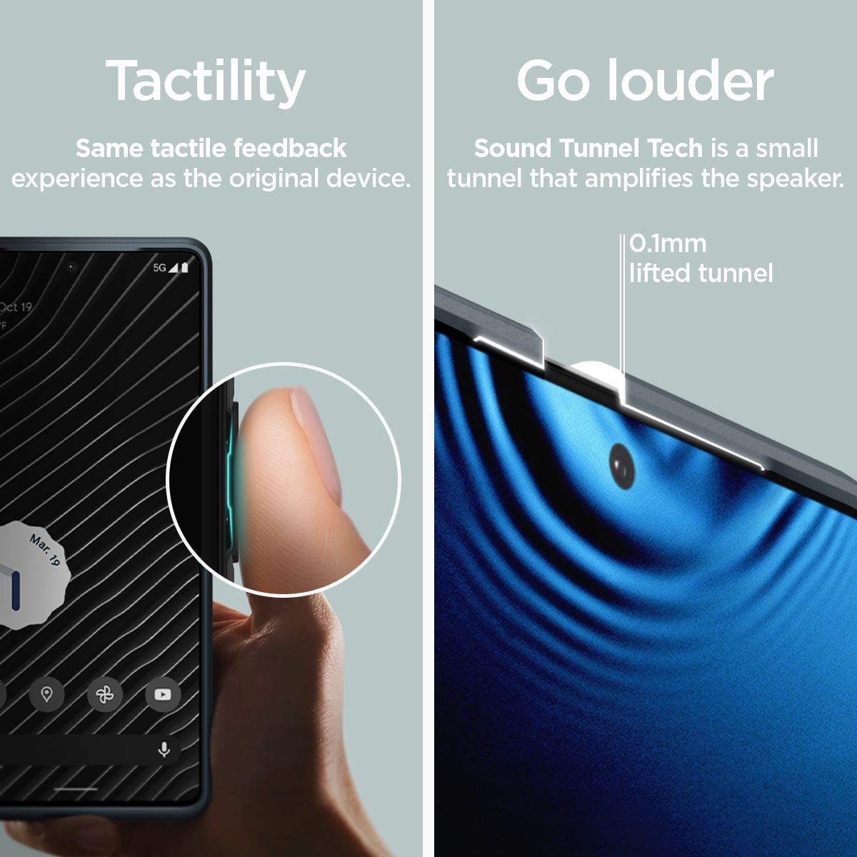 Spigen Thin Fit, metal slate - Google Pixel 7 Pro (16)