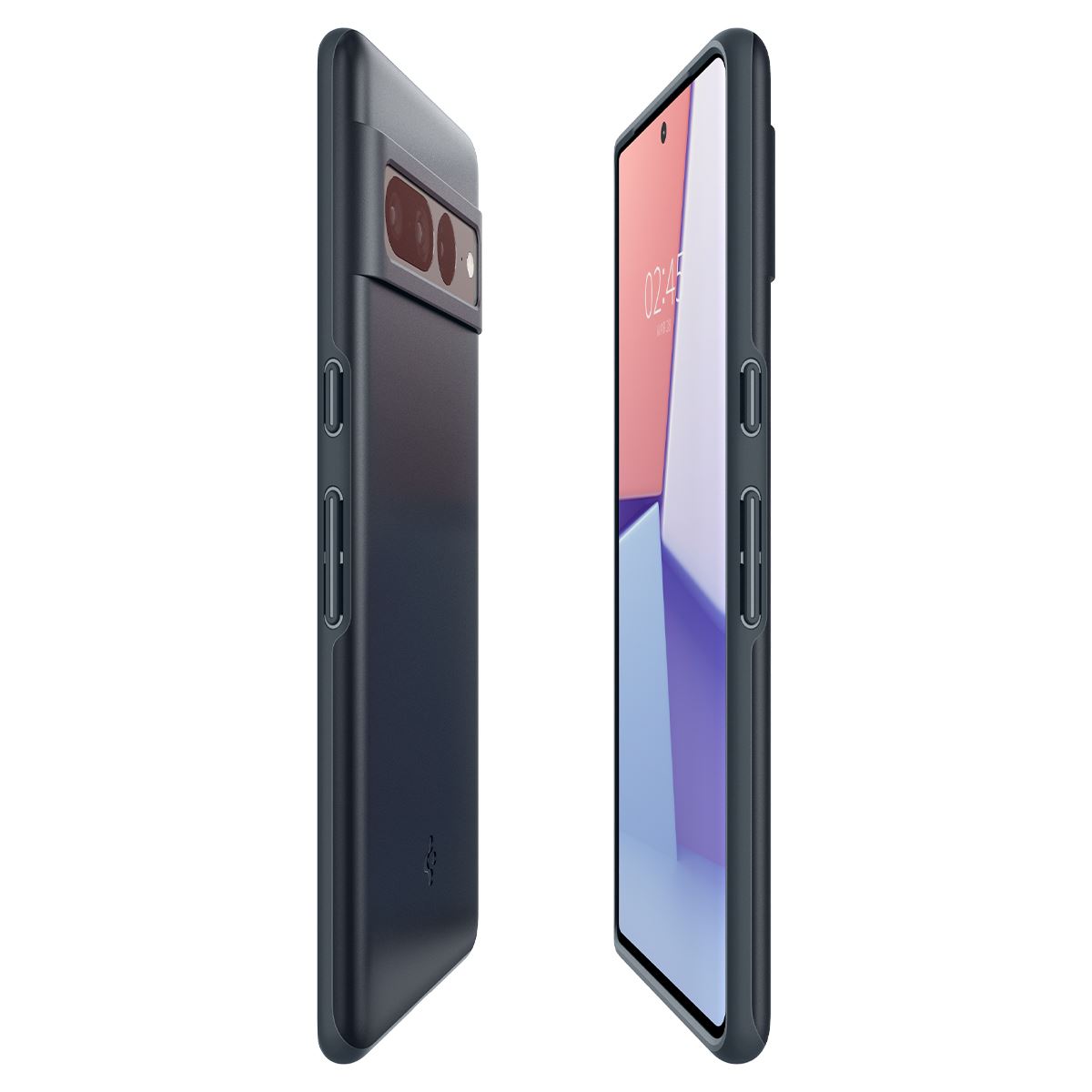 Spigen Thin Fit, metal slate - Google Pixel 7 Pro (8)