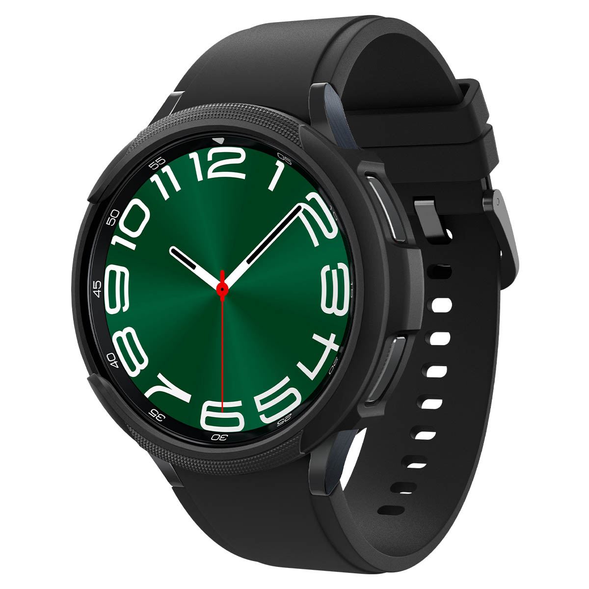 Spigen Liquid Air, matte black - Samsung Galaxy Watch6 Classic 47mm (1)