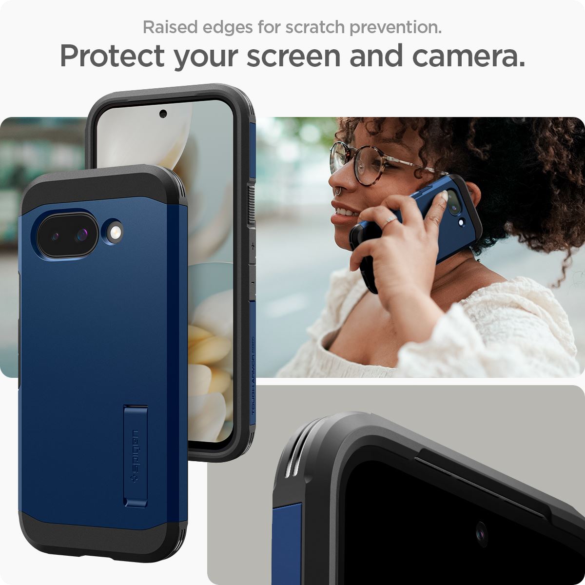 Spigen Tough Armor MagSafe navy blue - Google Pixel 9a (13)