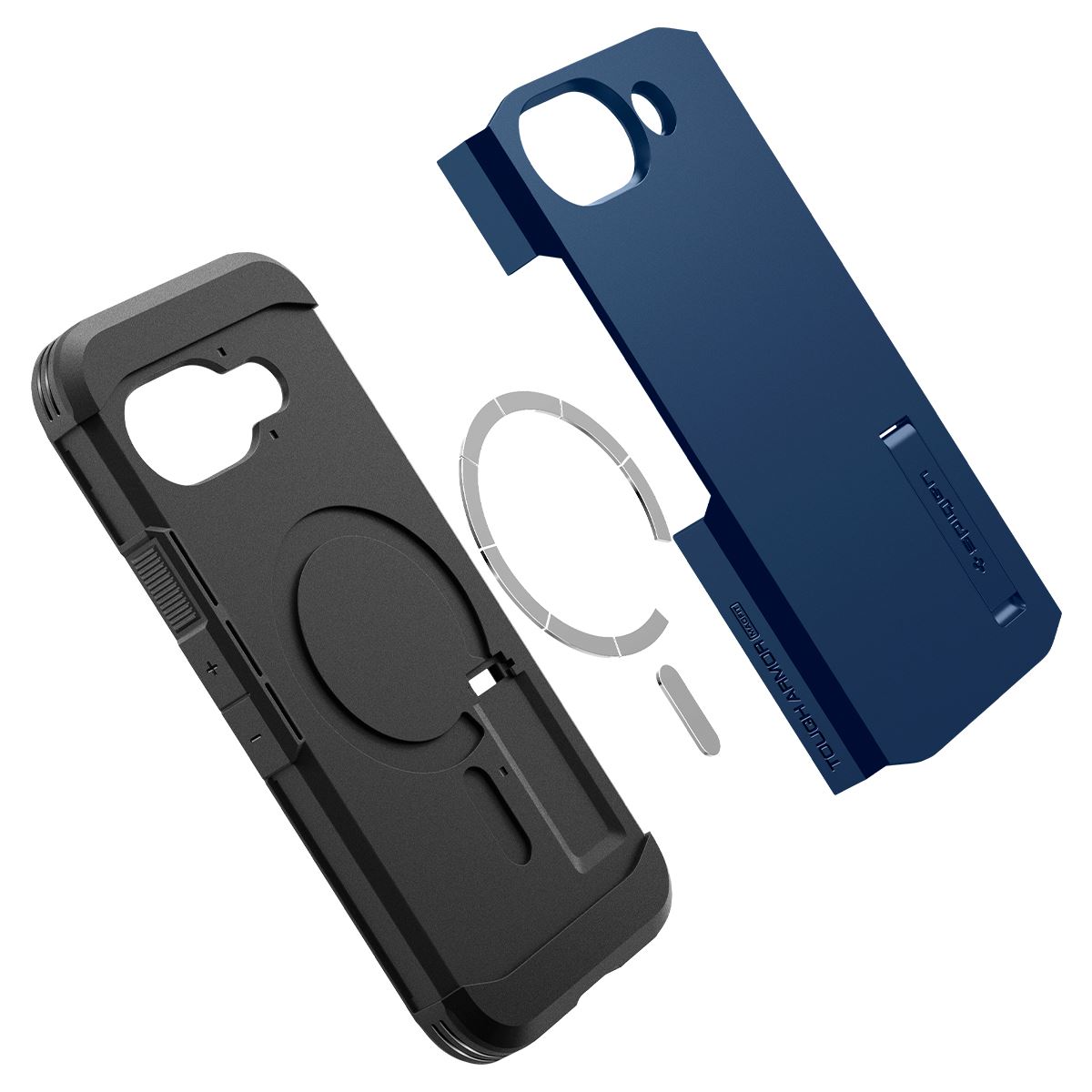 Spigen Tough Armor MagSafe navy blue - Google Pixel 9a (9)
